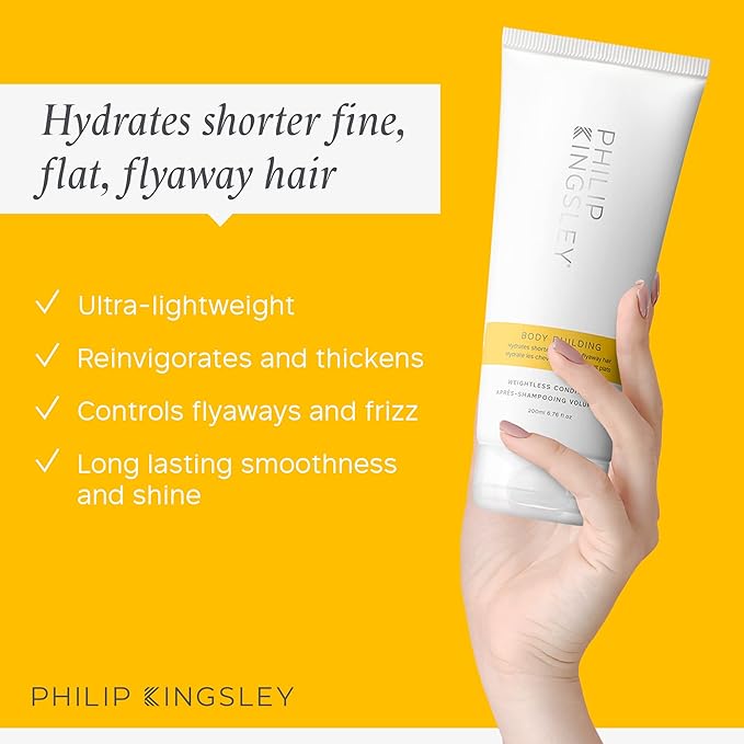 Philip Kingsley Brilliant Body and Volume Hair Care Gift Set, Volumizing Shampoo, Conditioner, Hair Plumping Cream, Deep Conditioning Mask