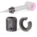 Upgraded Hair Dryer Filter Compatible with Dyson Supersonic HD01 HD03 HD08 Hair Dryer Attachment, Hair Dryer Outer Filter Repair Accessories with Filter Cleaning Brush(Metallic Gray)