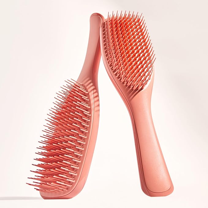 Tangle Teezer Fine & Fragile Ultimate Detangler Brush, Dry & Wet Hair Brush to Detangle & Reduce Breakage, Amazon Exclusive Sweet Cinnamon