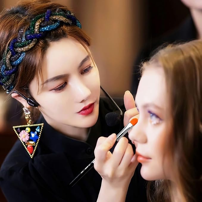 Eye Shadow Primer Applicator Brush for Blending, Concealer, Professional Tools for Applying Cream, Liquid Shadows and Eye Primer Base with Vegan Bristles by EIGSHOW