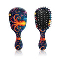 Mini Hair Brush,Cute Detangling Travel Hair Brush,Soft Bristles for Effortless Tangle Removal,Detangler Hairbrush for Women Men Boys Girls Kids Wet Dry All Hair Types (Orange Octopus, Mini)