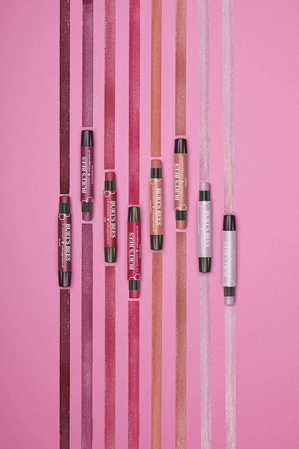 Burt's Bees Lip Shimmer, Champagne 0.09 oz (Pack of 6)