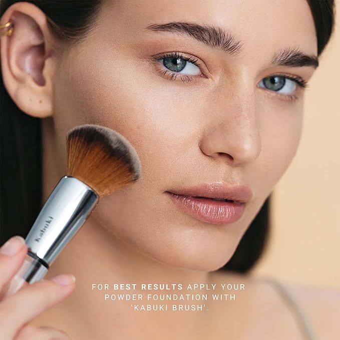 Mineral Powder Foundation - Longwear, Lightweight, Smooth Powder Formula - Blurring, Skin-Perfecting Finish - Vegan and Cruelty Free Formula - 026 Yrsa - 0.25 oz