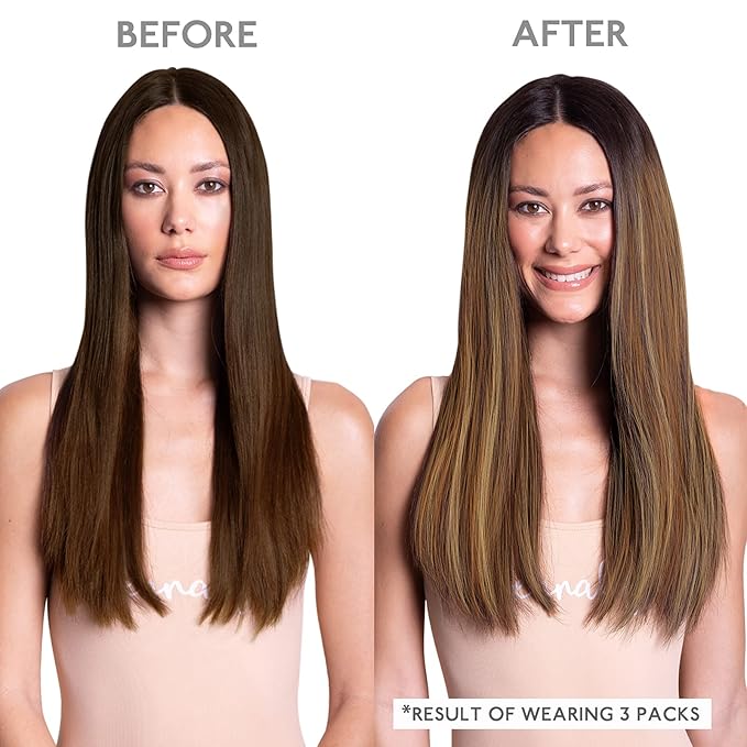 WENNALIFE Tape in Hair Extensions, 20pcs 14 Inch 50g Dark Brown to Chestnut Brown and Dirty Blonde Remy Human Hair, Coloured Tape Extensions