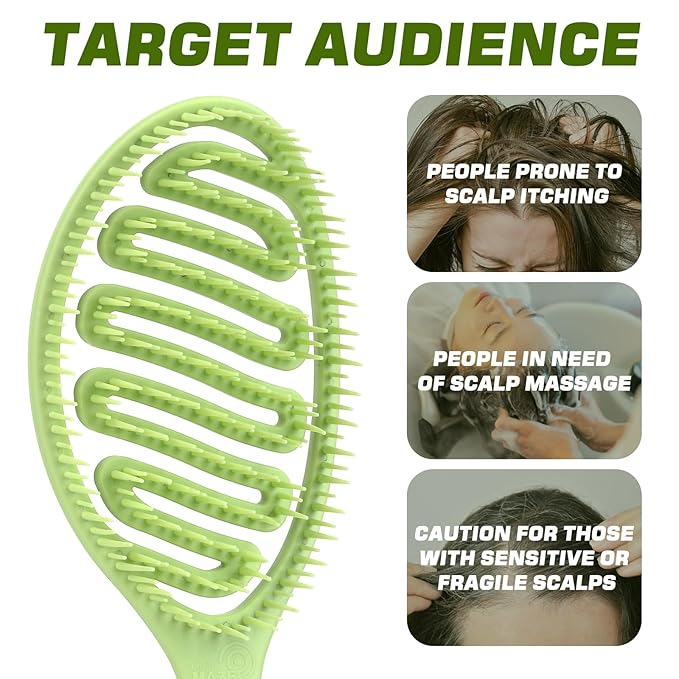 Candy Brush Scented Detangling Hair Brush for Wet or Dry Hair, Professional Vented Brush for Thick, Coarse & Curly Hair for Women and Girl. Eliminates Knots & Scalp Massage, Idea Gift