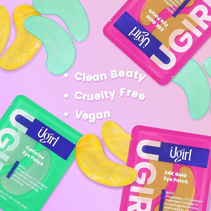 Under Eye Patches for Dark Circles - Deliver a Burst of Hydration - Reduce Under Eye Bags and Smooth Wrinkles - Eye Masks for Puffy Eyes