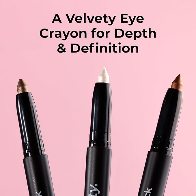 MCoBeauty Eyeshadow Stick, Matte, Caramel, Highly Pigmented, Built-in Sharpener, Vegan, Cruelty Free Cosmetics