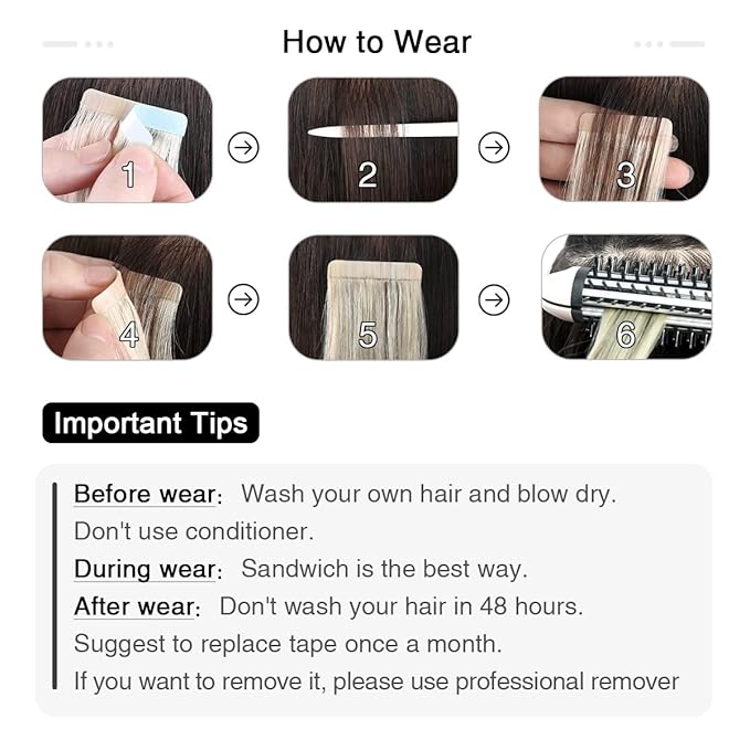 SUYYA Tape in Hair Extensions - Human Hair Hot Pink 12 Inch 10PCS/Pack Straight Tape Extensions 20g