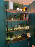 ROGMARS Floating Shelves for Wall,Solid Wood Shelves Industrial Pipe Shelving 36inch for Wall Decor,Kitchen,Living Room