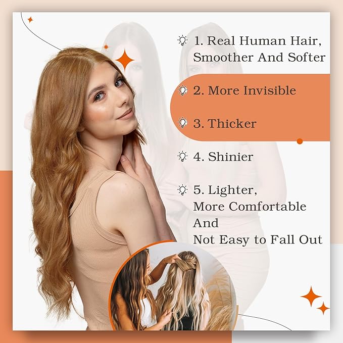 Full Shine Remy Tape Hair Extensions Real Human Hair Color 330 Copper Brown Double Sided Tape in Extensions Human Hair 12Inch Short Invisible Skin Weft 30Gram Natural Straight for Party 20Pcs