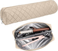Large Hot Hair Tools Organizer Bag Portable Travel Heat Resistant Storage Case Pouch for Curling Irons, Flat Irons, Hair Straighteners and Styling Tools(17.7" x 3.9")