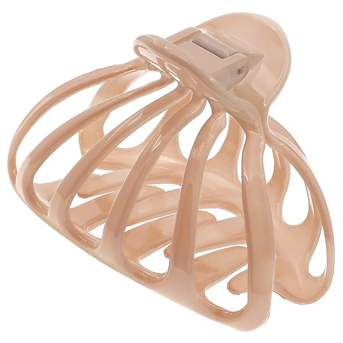 Camila Paris CP3051 French Octopus Hair Clip, Large Hair Clips for Thick Hair, Big Hair Claw Clip for Long Hair, Durable Girls Hair Clips for Women for Wavy Hair, Strong No-Slip Grip. Made in France