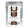 Brown Henna Hair Color For All Kit | 100% All Natural Indigo Powder Hair Dye & Beard Dye (Chocolate Dark Brown) Organic, Herbal & Vegan Chemical & Cruelty Free Permanent Gray Coverage & Tinting