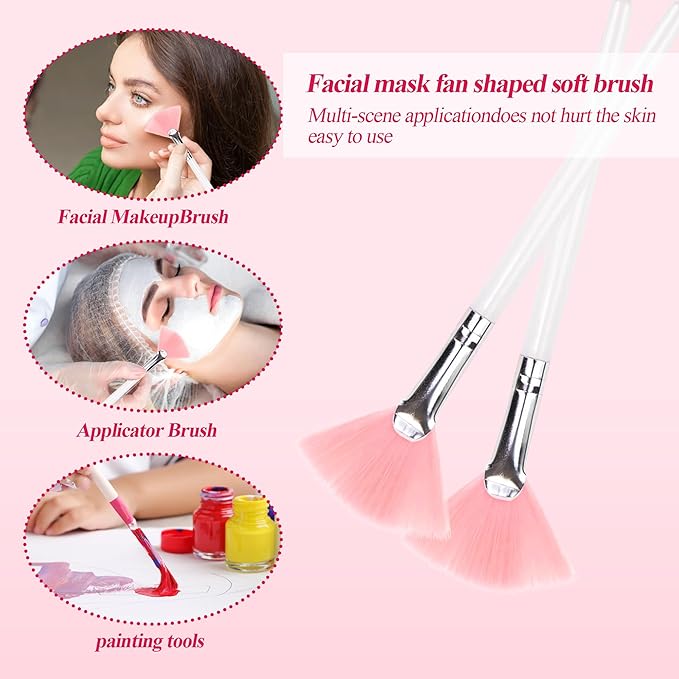 GRETJOB Professional Facial Bowls Set for Estheticians - 9 Pcs Mixing Bowls with Brush & Spatula | Facial Mask Mixing Kit for Spa & Home Use