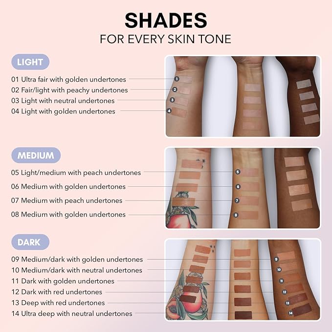 Clover Skin Is In Serum Foundation | Hydrating Face Serum, Lightweight Foundation, Cruelty-Free & Vegan | With Squalane And Sunflower Seed Wax | 30 ml - Shade 01 (Ultra Fair)