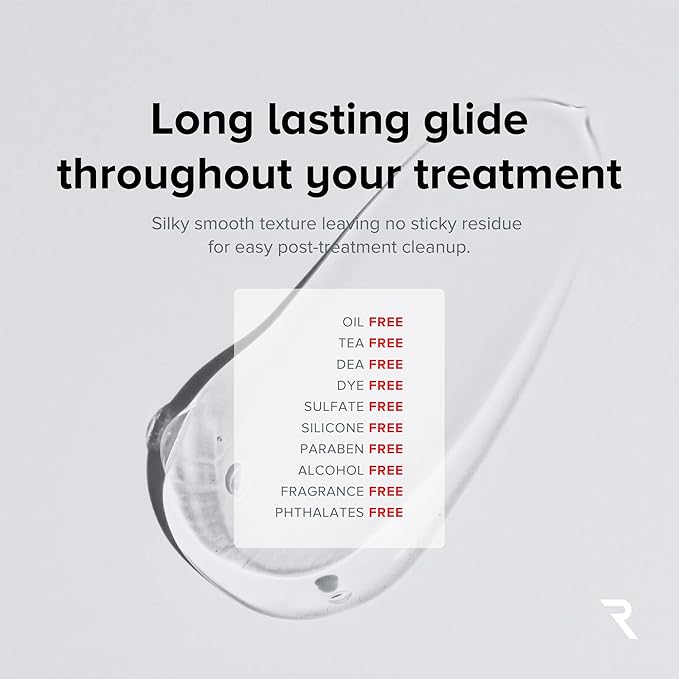 Professional-Grade Ultrasound Gel | Multi-Device Compatible Conductive Gel for Beauty & Skincare Devices | Hydrating, Hypoallergenic, Water-Based, Non-Greasy, Unscented | 8.45 fl oz