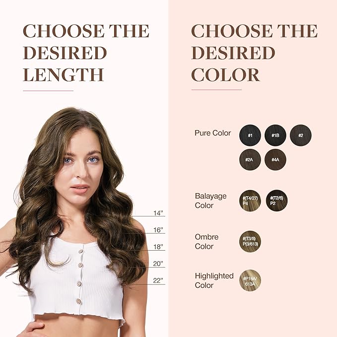 GOO GOO Clip in Hair Extensions Real Human Hair, Remy Human Hair Extensions Clip ins for Women, Natural Human Hair, 20inch 110g 7Pcs, 2/6/2 Balayage Dark Brown to Chestnut Brown
