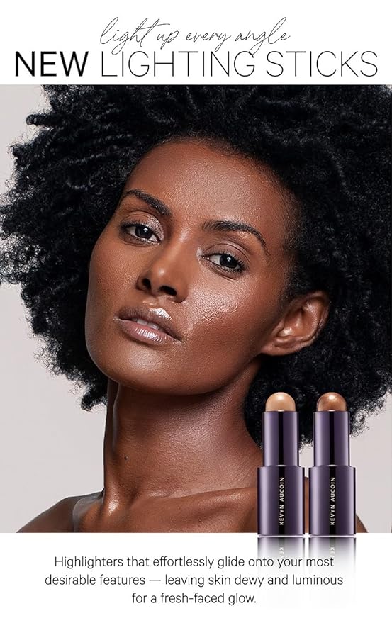 Kevyn Aucoin the Lighting Stick, soft light (fair to light skin tones): Makeup complexion enhancer. Reflects light, brightens angles. Made in Italy.