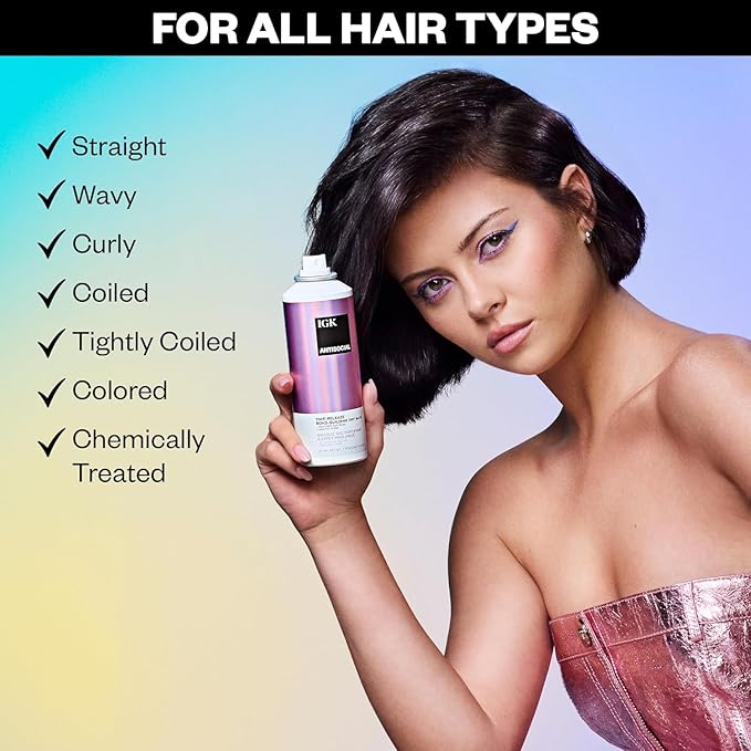 IGK Antisocial Dry Hair Mask – Leave-in Overnight Mask | Hair Bond-Building Treatment for Dry Hair | Overnight Hydration & Shine | Repairs, Softens & Perfect for Extensions | Full + Travel