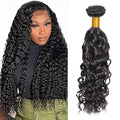 Human Hair Bundles Natural Black Kinky Curly Bundles 14 Inch Grade 8A Brazilian Virgin Remy Hair Extensions Double Weft Real Color 1B Hair Weave