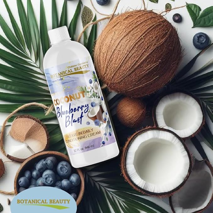 Botanical Beauty Blueberry Blast Leave-In Daily Conditioning Cream (32 Fl. Oz.)