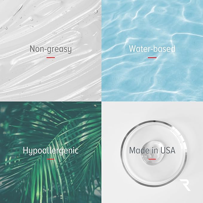 Professional-Grade Ultrasound Gel | Multi-Device Compatible Conductive Gel for Beauty & Skincare Devices | Hydrating, Hypoallergenic, Water-Based, Non-Greasy, Unscented | 8.45 fl oz