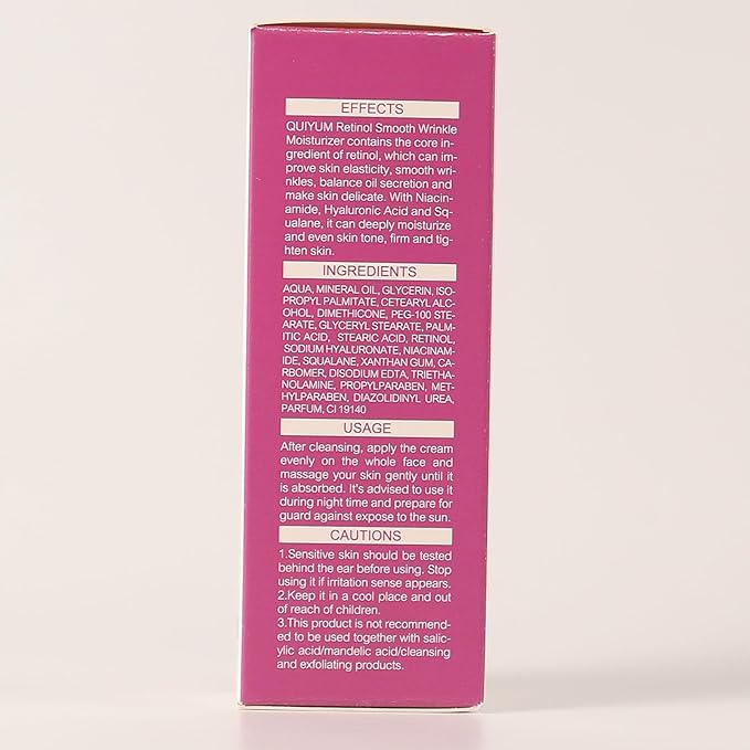 Retinol Cream for Face, Anti Aging Face Moisturizer with Hyaluronic Acid, Rapid Wrinkle Repair, Day & Night Cream Serum for Women, Reduce Fine Lines, Wrinkles & Dark Spots 1.06oz, 2Pack