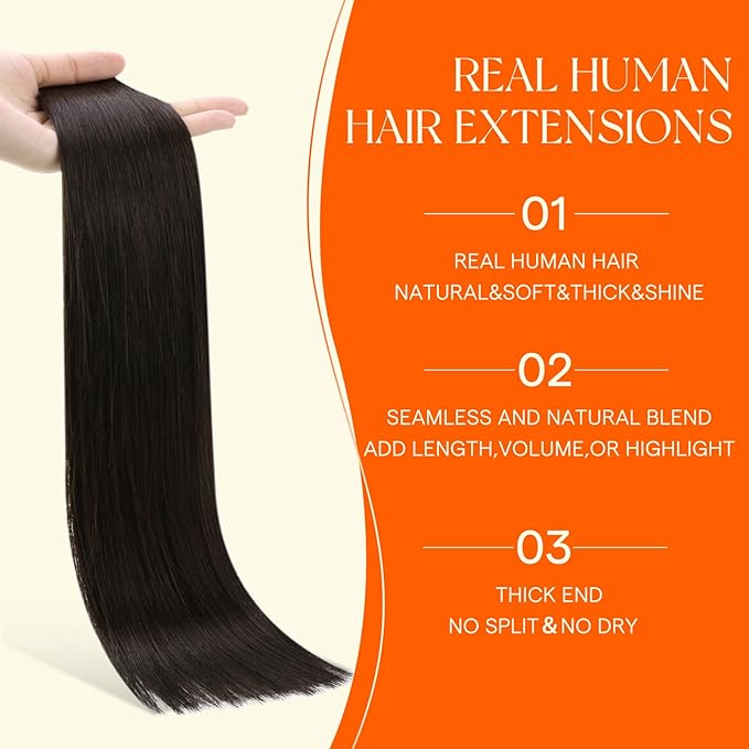 Full Shine Injection Tape in Hair Extensions 14 Inch Color 2 Dark Brown Same Day Tape in Extensions Human Hair Remy Seamless Skin Weft 20 Pcs Add Volume for Wedding 40 Grams Silky Straight
