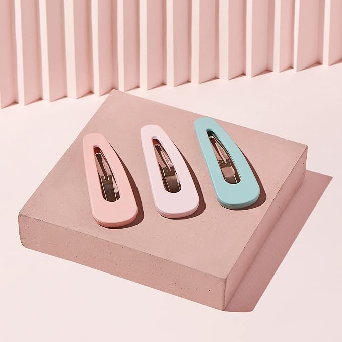 The Hair Edit Snap Triangles Matte Clips Barrettes