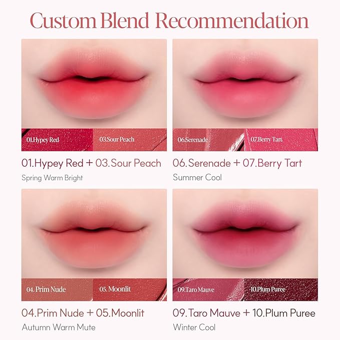 Espoir Couture Lip Tint Fitting Blur #12 Honey Coat 0.14oz | Soft and Creamy Color for Blurry Lip Look | Smudge-Proof Fixing Lip Stain | Lightweight and Comfortable Matte Finish