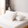 Bella Coterie | Luxury Bamboo Viscose Standard Size Pillowcase Set | 100% Organically Grown | Ultra Soft | Cooling | 2 Pcs [Ivory]