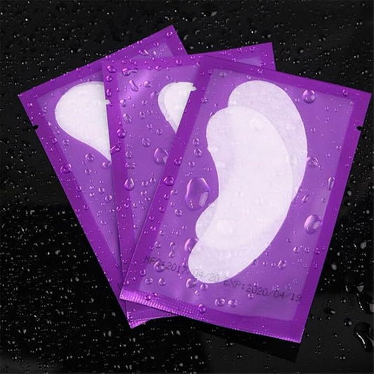 Eye Gel Patches,Under Eye Pads Lint Free Lash Extension Eye Gel Patches for Eyelash Extension Eye Mask Beauty Tool (100)