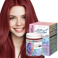 Vegan Semi Permanent Hair Color Mask - 10.15OZ Color Depositing Conditioner for Color-Treated Hair - Ammonia, Paraben, Sulfate & Cruelty-Free - Plant-Based Enhances Tones Hair (WINE RED)