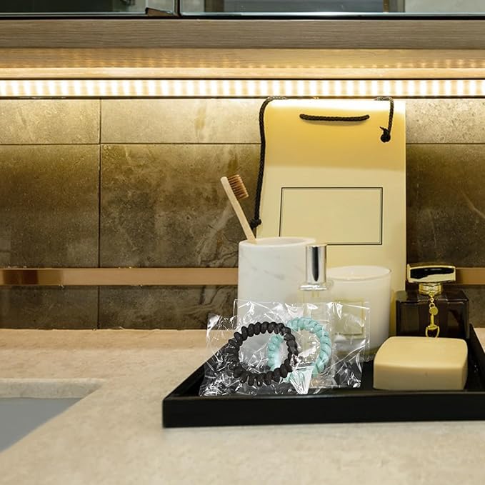 54 Pcs(3 Pack of 18) Colorful Spiral Hair Ties,Individually Wrapped Coil Hair Ties,Phone Cord Hair Ties for Thin Hair Elastics No Damage,Ponytail Holders for Thick Hair,No Crease Hair Ties