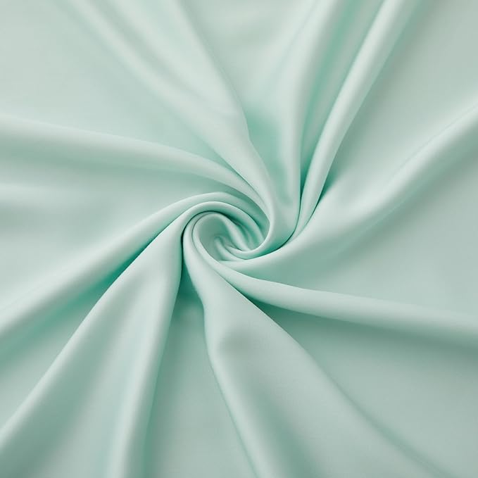 Luxury Bamboo Market | Queen Envelope Pillowcase Set | 100% Viscose Made from Bamboo | Organically Grown | Ultra Soft | Cooling | 2pcs [Coastal Green]