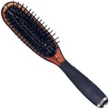 Kent Headhog Detangler Brush, Anti Static HairBrush with Rounded Nylon Bristles for All Hair Types, Travel Brush with Ergonomic Rubber Grip for Easy Styling