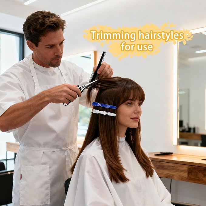 10 Pcs Alligator Hair Clips Styling Sectioning Clips Professional Salon-Grade Hair Clips for Hair Styling, Coloring, Cutting (Mixed color)