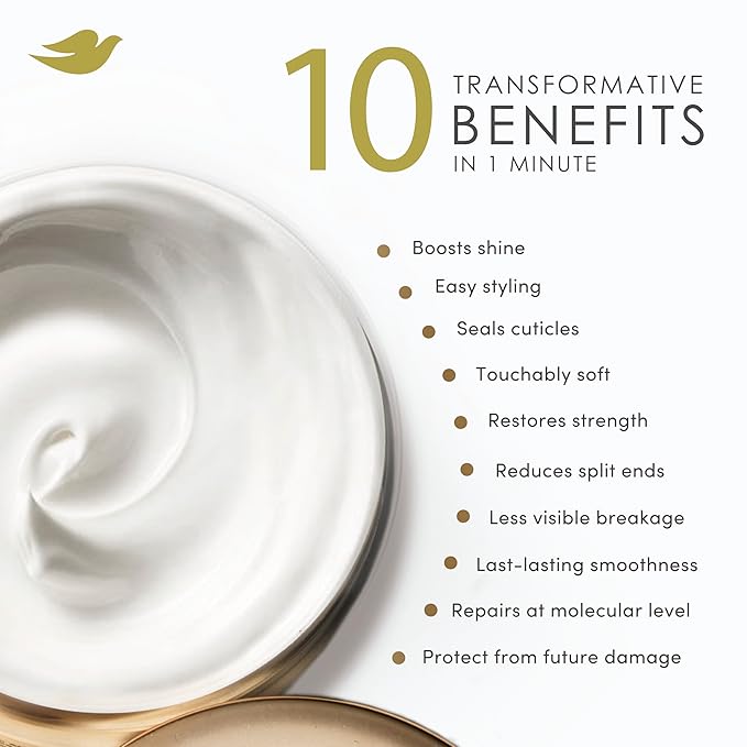 Dove Hair Intensive Repair 10in1 Serum Mask for Damaged Hair with Bio-Protein Care Technology and Amino Serum 9.2 fl oz