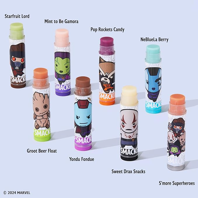 Lip Smacker Marvel, Guardians of the Galaxy, party pack, lip balm for kids - Guardians of the Galaxy