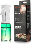 Mistifi Oil Sprayer 150ml glass bottle. Upgraded Version.Fine Mist Spray Bottle for Air Fryer, Olive Oil, Avocado Oil, Healthy Nonstick Frying, Commercial & Home Kitchen Use　(PS640)