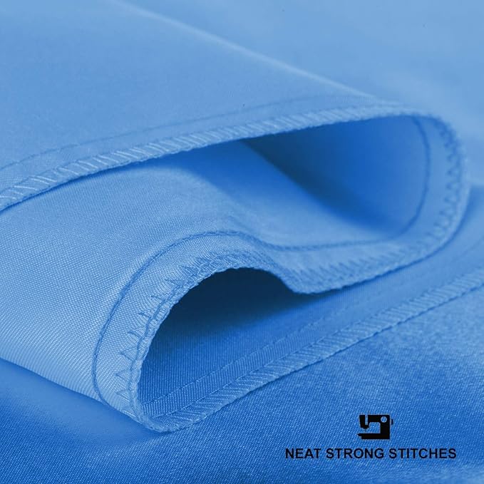 BLISSFORD Luxury Satin Pillowcase for Hair – Queen Satin Pillowcase with Zipper, Jewel Blue (Pillowcase Set of 2)