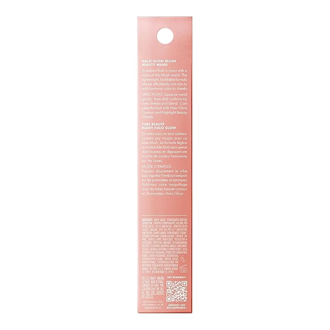 e.l.f. Halo Glow Blush Beauty Wand, Liquid Blush Wand For Radiant, Flushed Cheeks, Infused With Squalane, Vegan & Cruelty-free, Berry Radiant