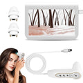 Skin Hair Analyzer 10.2 Inch Scalp Analysis Machine, Scalps Camera with 50X/200X Dual Lens, Skin Scalp Detector, Rechargeable HD Hair Follicle Analyzer for Home Salon Use