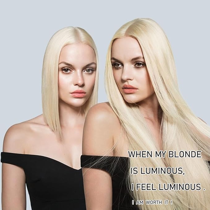 Blonde Brown Hair Color Shampoo for Women and Men, Instant Brown Hair Dye Shampoo 3 in 1, Shampoo Hair Dye Works in Minutes, Long Lasting Brown Hair Shampoo
