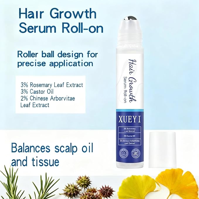 Advanced hair regeneration, rosemary hair growth essence, hair growth essence ball, improve hair density, reduce hair loss, no washing and no greasy