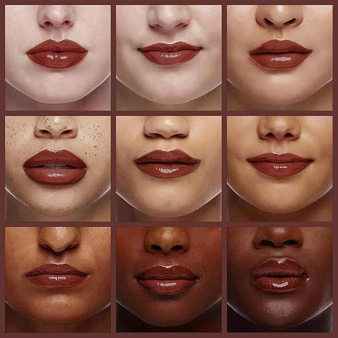 Moisturizing Lip Oil,No-Sticky Lip Gloss Lip Balm Lip Care,Fruit Flavoured Lip Oil For Dry Lip's Moisturizing Hydrating And Nourishing (020#MAHOGANY) 0.2 OZ