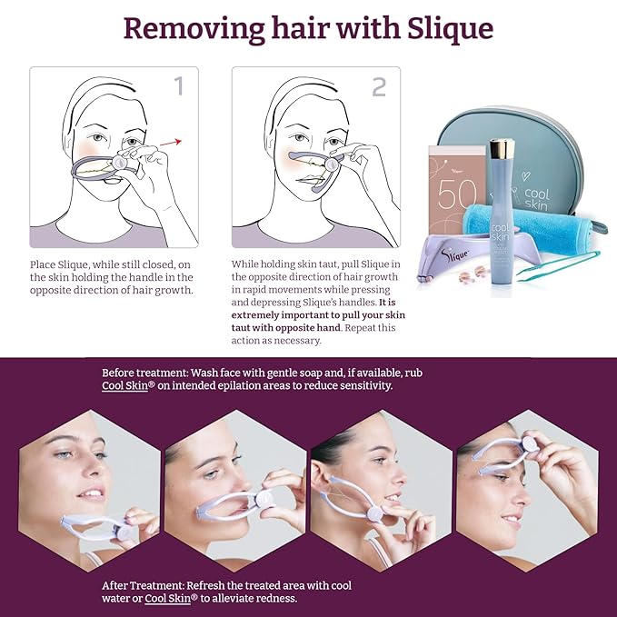 Facial Hair Removal for Women | Beauty Starter Gift Set | Face Hair Removal For Women | Hair Remover for Face Threading Tool | Skin Care Set Routine Kit | Skin Care Routine Kit For Women