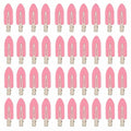 No Crease Hair Clips Makeup Pin Curl Clip Bulk 40Pcs Multicolor No Bend Dent Bang Creaseless Hair Clips for Makeup Application Bangs Hairpin Setting Pins Clip for Women Styling (Pink)