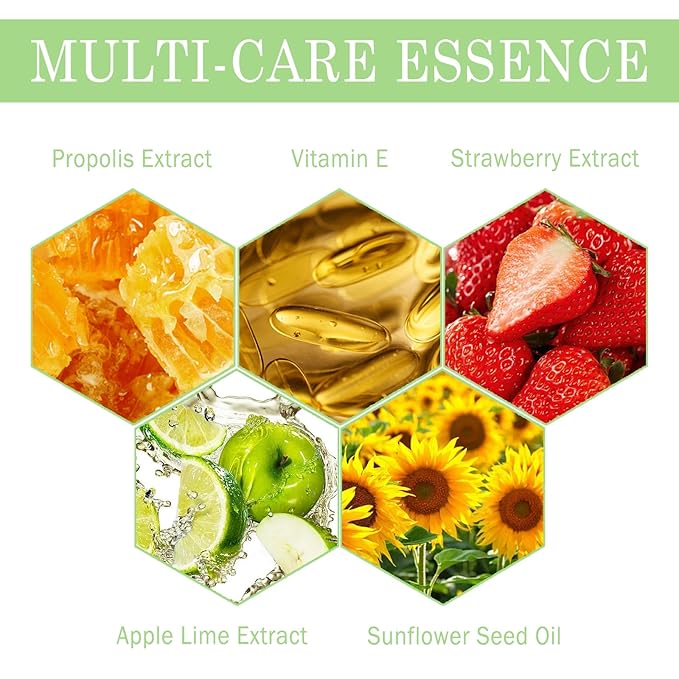 3 PCS Bee Lip Balm Lip Mask Honey Pot, Honey & Strawberry & Apple Lime Lip Mask Overnight Propolis Moisturizing Lip Balm with Stick,Hydrating Repair Lip Sleeping Mask,Prevention Dry and Cracked