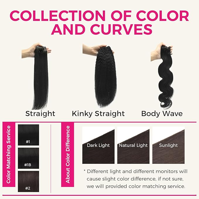 Lashey Straight Clip in Hair Extensions for Women, 20 Inch 7pcs 120g Dark Brown Remy Human Hair Extensions Thick Hair with Lace Weft Clip Ins